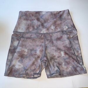 EVOLUTION AND CREATION‎  Womens Tie Dye Biker Shorts Size Small